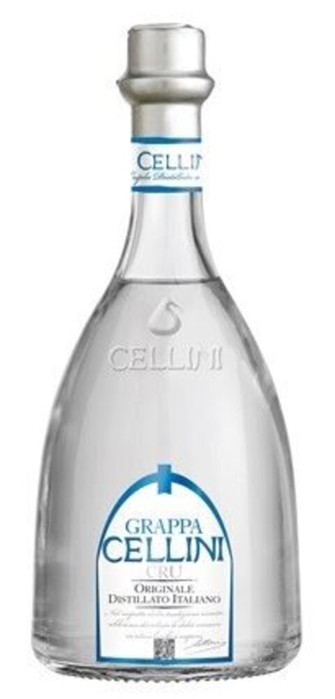 Grappa Cellini Cru 38% 0,7 l (holá láhev)