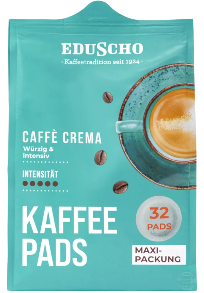 Eduscho Caffé Crema Pads 32 Stück