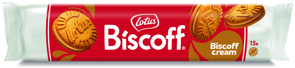 Lotus Biscoff karamelové sušenky s náplní z karamelizovaných sušenek 150 g