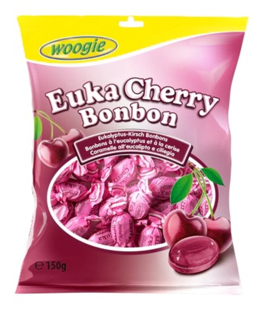 Woogie Euka Cherry Bonbon 150 g