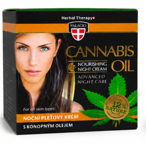 Palacio Cannabis Oil Noční krém 50 ml