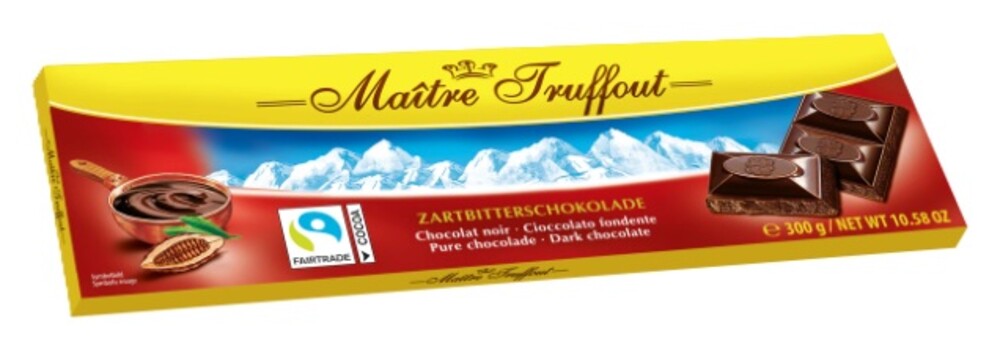 Maitre Truffout hořká čokoláda 300 g