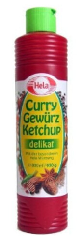 Hela Curry Ketchup Delikat 800 ml