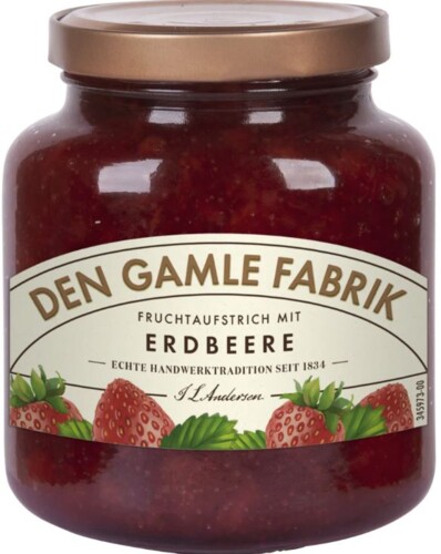 Den Gamle Fruchtaufstrich Erdbeere 380 g
