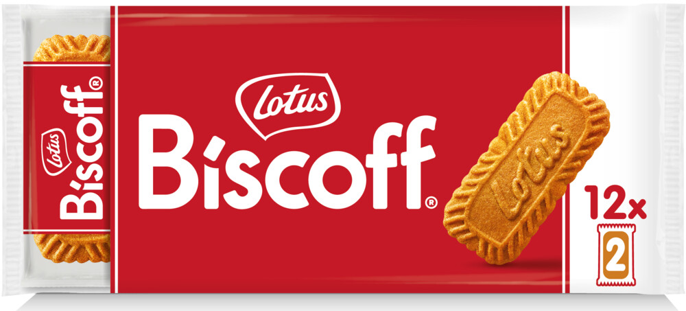 Lotus Biscoff Original karamelové sušenky 12x2 186 g