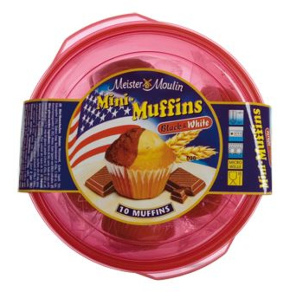 Mini Muffins Black&White Dóza 250 g