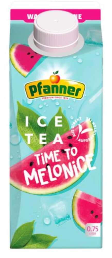 Pfanner Ice Tea Time to Melonice 0,75 l