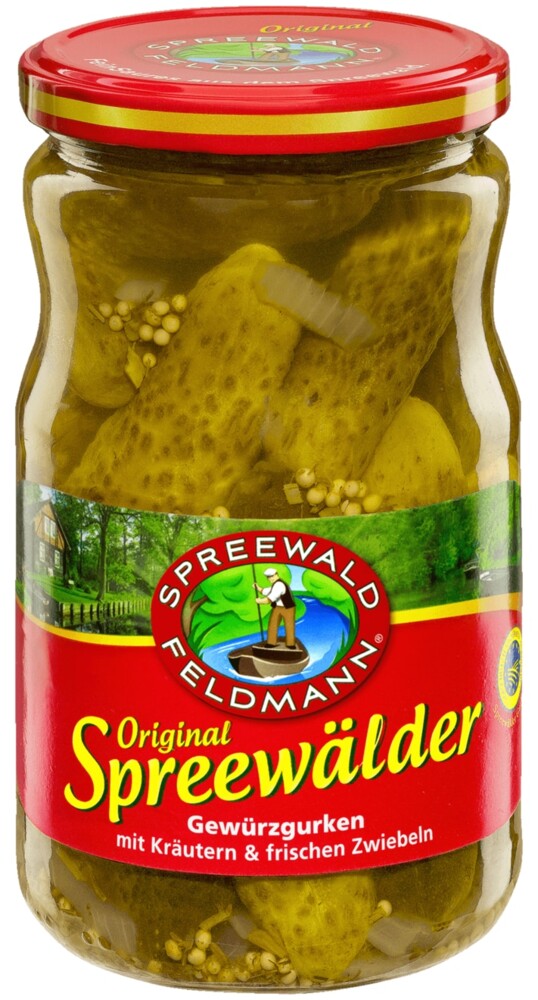 Spreewalder Gewürzgurken 670 g / 360 g