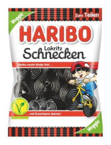 Haribo Lakritz Schnecken 175 g