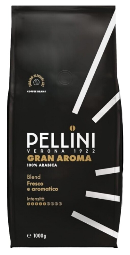 Pellini Nr.3 Gran Aroma Arabica 100% zrnková káva 1 kg