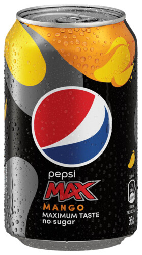 Pepsi Max Mango 330 ml plech