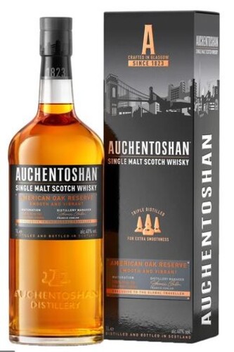 Auchentoshan American Oak 40%  1 l (karton)