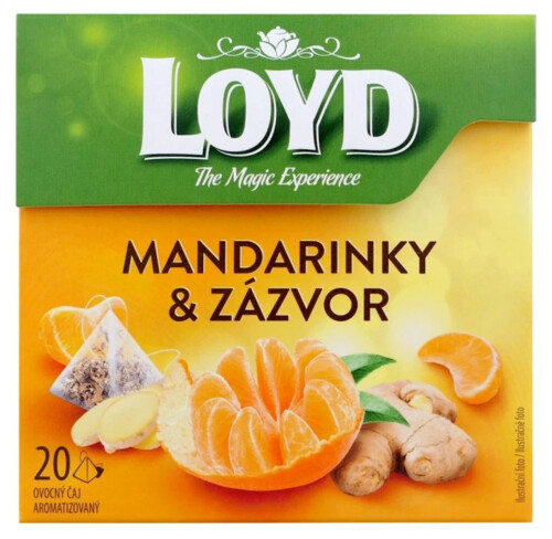 Loyd Mandarinky & Zázvor 20 x 2 g