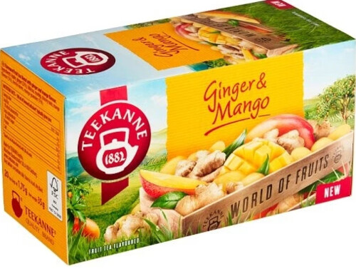 Teekanne  Ginger & Mango 20 x 1,75 g