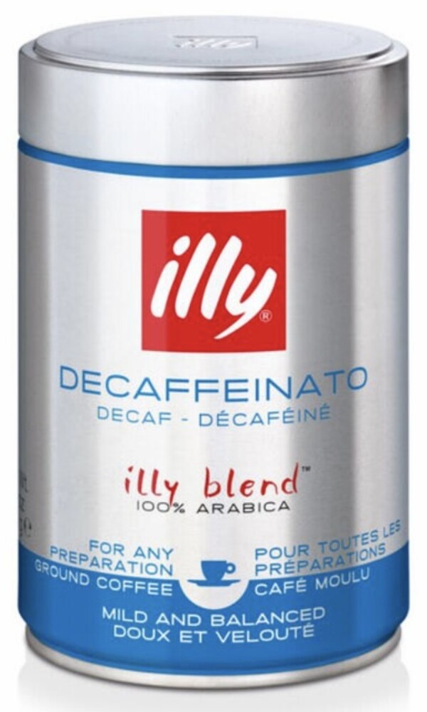 Illy Decaffeinato mletá káva 250 g