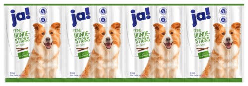 Ja! Hundesticks mit Wild 8 x 11 g