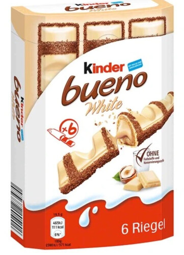 Ferrero Kinder Bueno White 6 ks 117 g