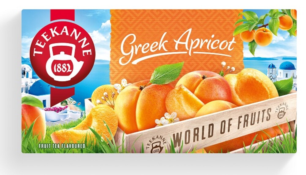 Teekanne Greek Apricot 20 x 2,25 g