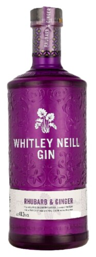 Whitley Neill Gin Rhubarb & Ginger 41,3% 1 l (holá láhev)