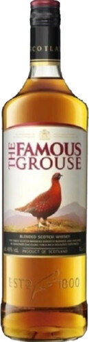 The Famous Grouse Whisky 40% 1 l  (holá láhev)