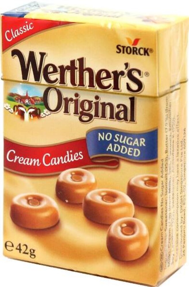 Werther's Original Sahnebonbons ohne Zucker 42 g