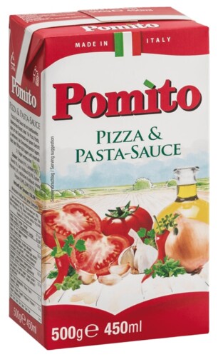 Pomito Pizza und Pastasauce 500 g