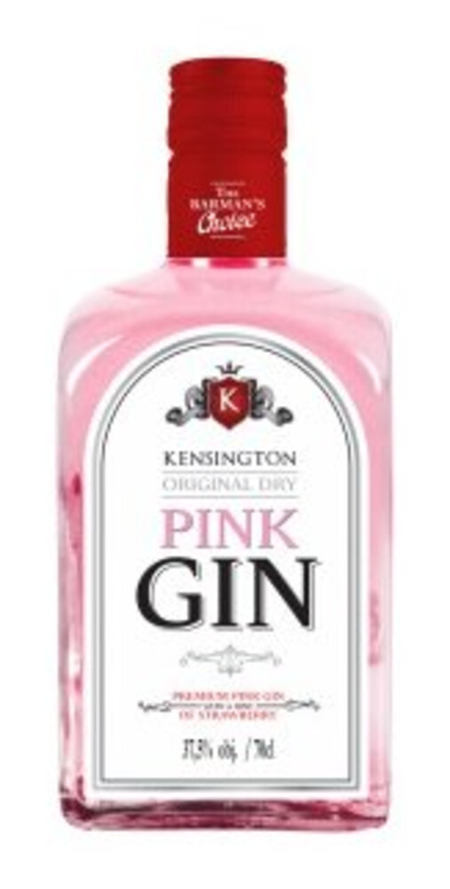 Kensington Original Pink Gin 37,5% 0,7 l (bloße Flasche)