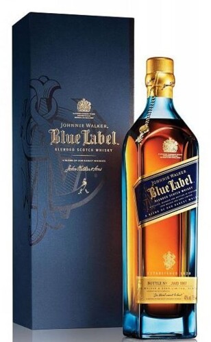 Johnnie Walker Blue Label 40% 1 l (karton)