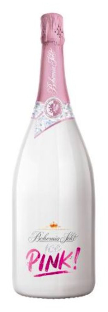 Bohemia Sekt Ice Pink  11% 1,5 l (holá láhev)