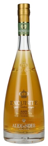 Bottega Alexander Exquisite Grappa Invecchiata Prosecco 38% 0,7 l (holá láhev)