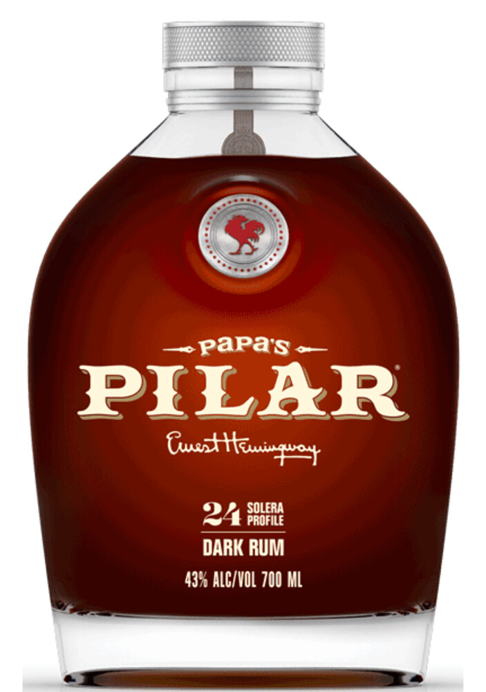 Papa´s Pilar Dark Rum 43% 0,7 l (holá láhev)