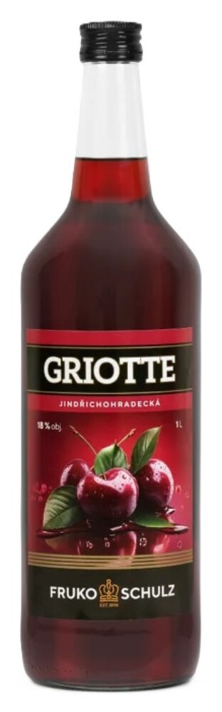 Fruko Schluz Griotte 18% 1 l (holá láhev)