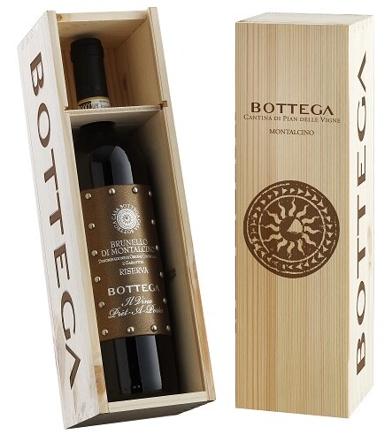 Bottega Brunello Di Montalcino 15% 0,75 l (dřevěná krabice)