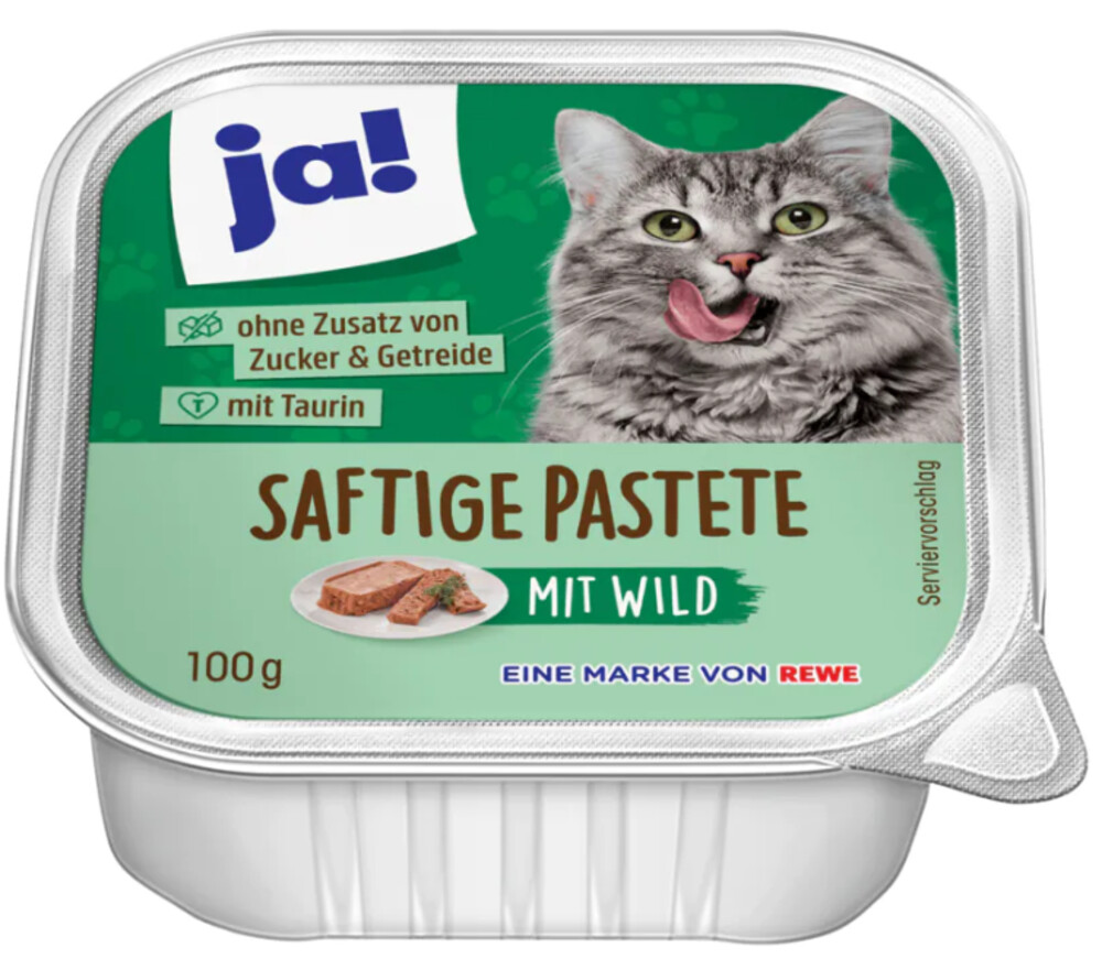 Yeah! Saftige Pastete mit Wild 100g