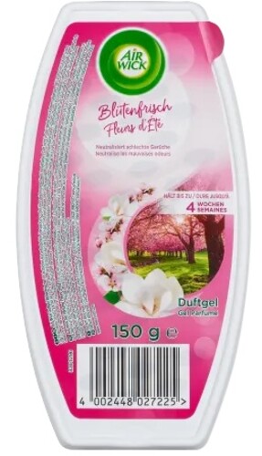 Airwick vonný gel svěží květiny 150 g