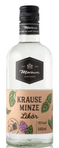 Meisner Krause Minze Likör 15% 0,5 l (holá láhev)