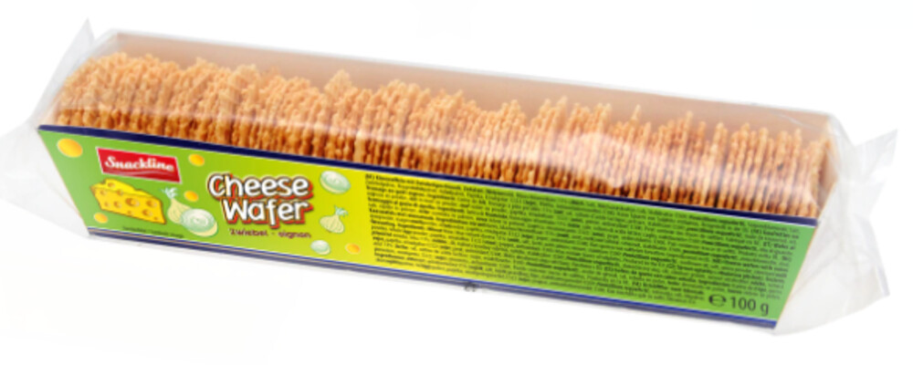 Snackline Cheese Wafer Zwiebel-Oignon 100 g