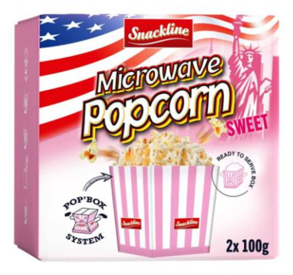 Snackline Popcorn Sweet 200 g