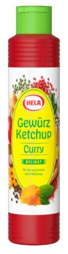 Hela Curry Gewürzketchup Delikant 500 ml