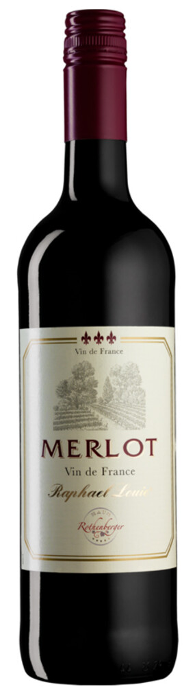 Raphael Louie Merlot 12,5% 0,75 l (holá láhev)