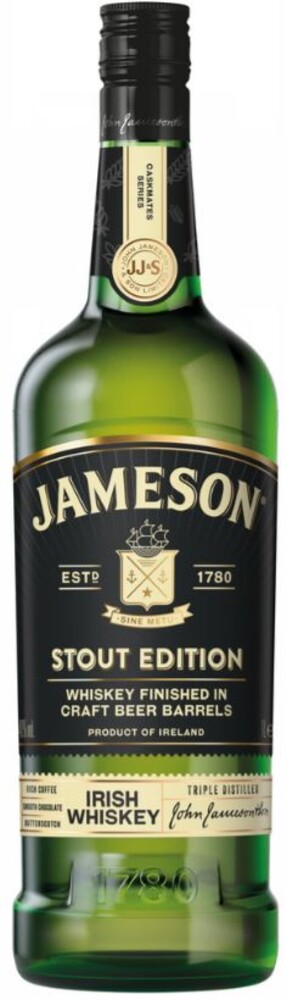 Jameson Stout Edition 40% 1 l (holá láhev)