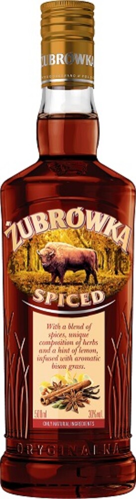 Zubrowka Spiced 30% 0,5 l (holá láhev)