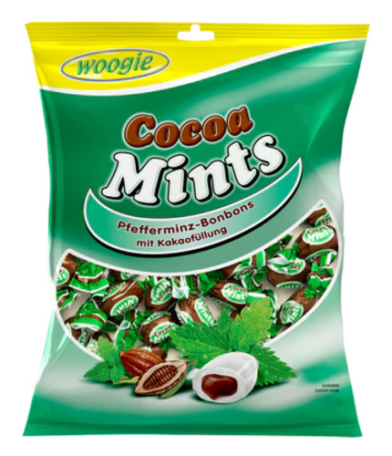 Woogie Cocoa Mints 150 g
