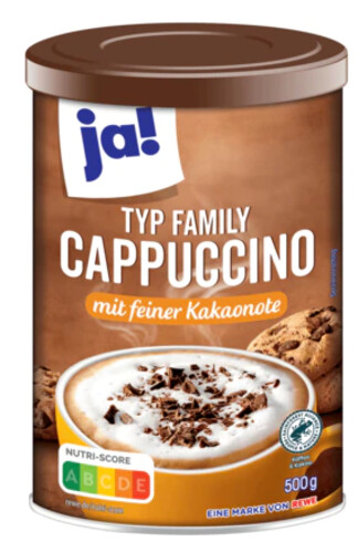 Ja! Family Cappuccino 500 g 