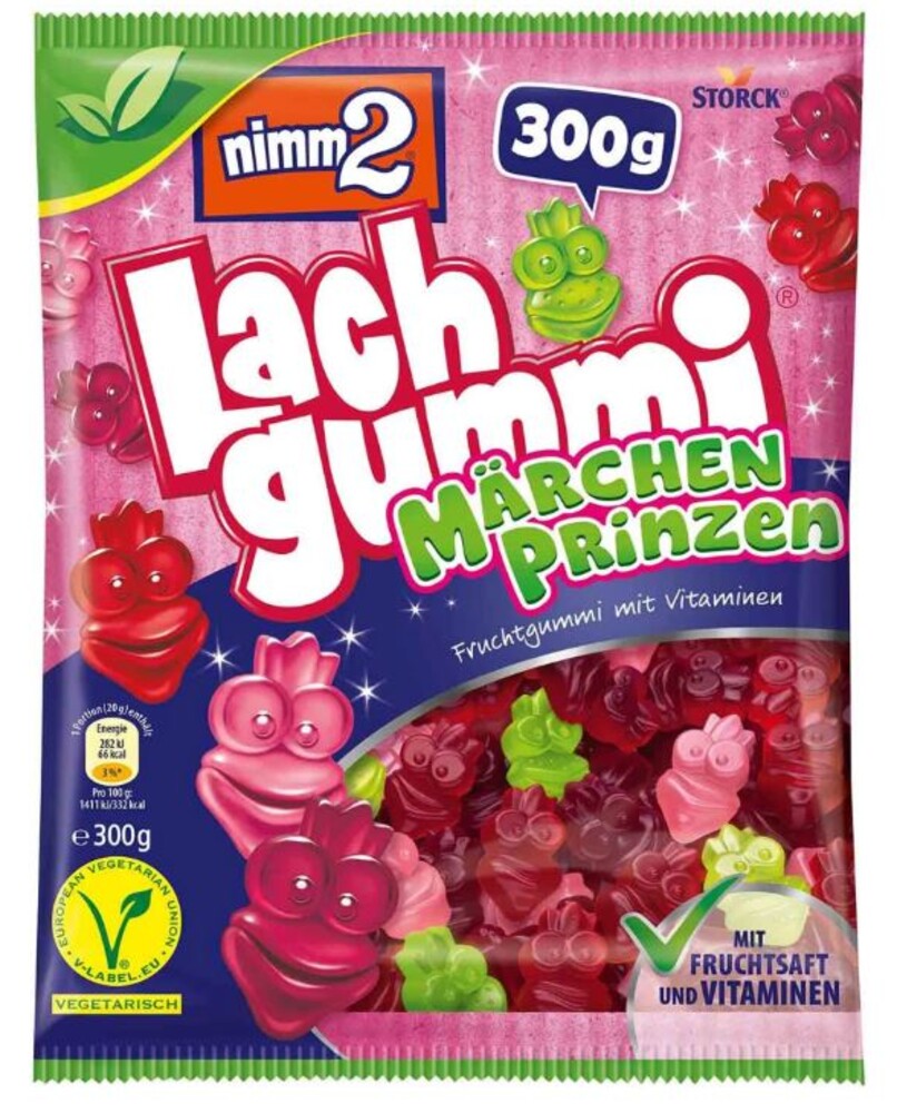 Nimm2 Lachgummi Märchen Prinzen 300 g