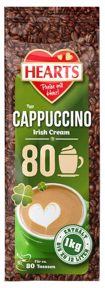 Hearts  Cappuccino Irish Cream 1 kg