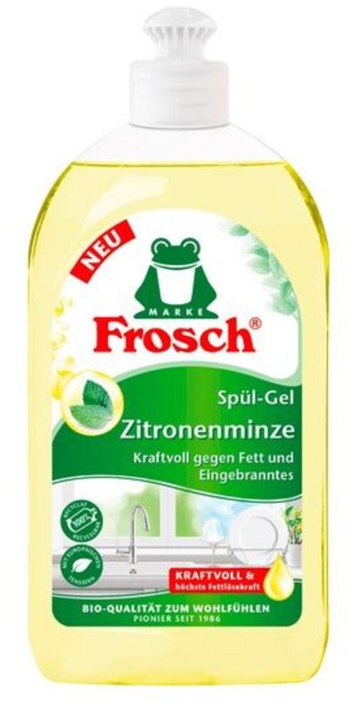 Frosch Zitronenminze Spül Gel 500 ml 
