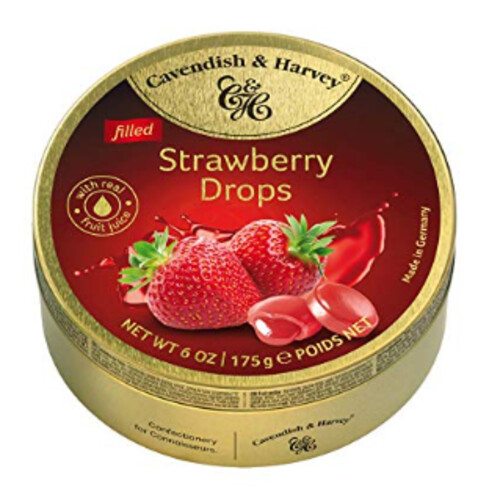 Cavendish & Harvey Strawberry Drops 175 g