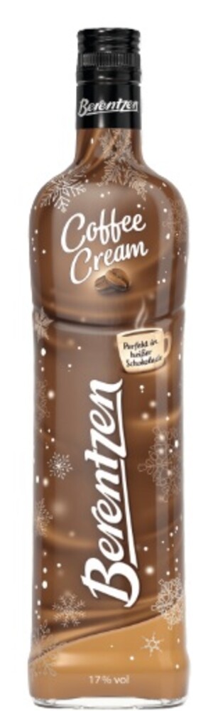Berentzen Coffee Cream 17% 0,7 l (holá láhev)