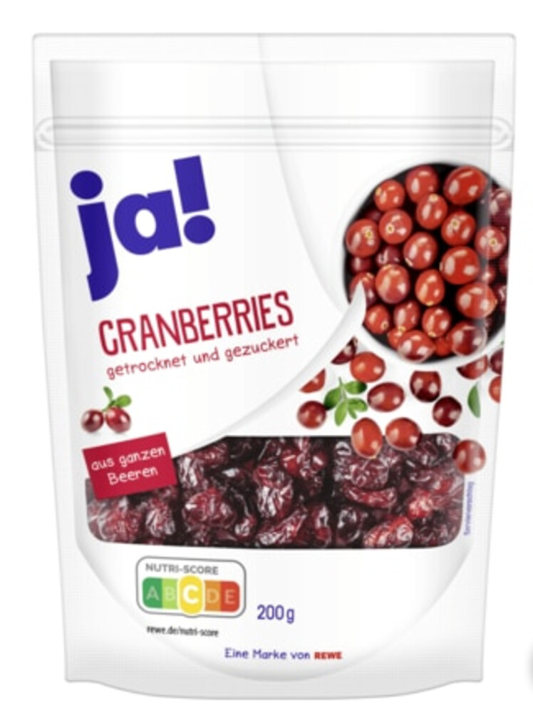 Ja! Cranberries 200 g
